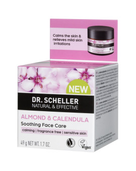 Dr Scheller Успокояващ крем за лице с Бадем и невен за чувствителна кожа